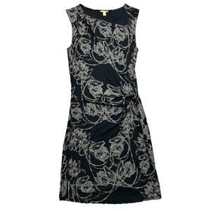 Anthropologie Leifsdottir M Black Motif Sleeveless Stretch Rayon‎ Bodycon Dress